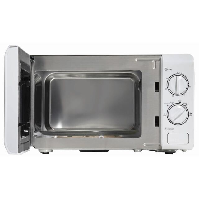 Daewoo SDA2075GE 20L White Microwave Stainless Steel Cavity 800W