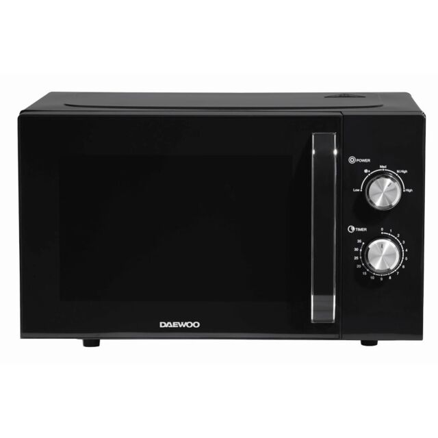 Daewoo SDA2085GE 23L Black 800W Microwave - KOR8A07