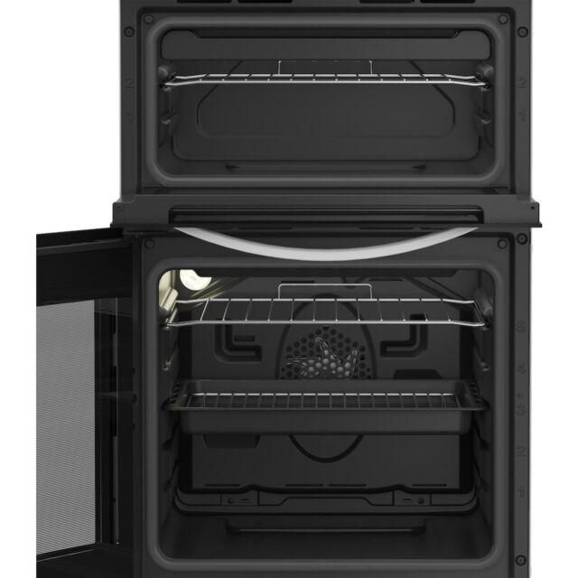 Indesit ITE5VMW Freestanding 50cm Electric Cooker with Ceramic Hob