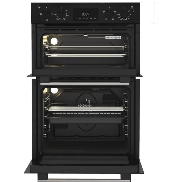 Hotpoint DIH10DB Built-In Double Oven - Black