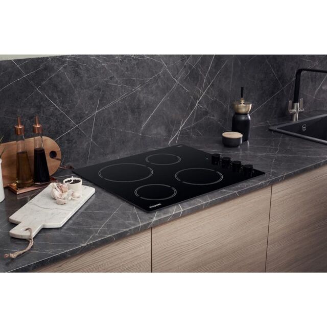 Hotpoint HR 619 CH Hob - Black