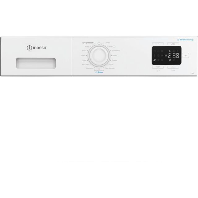 Indesit C YD 92D WW UK Freestanding 9kg Heat Pump Tumble Dryer