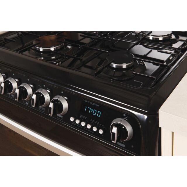 Hotpoint electric freestanding double cooker: 60cm