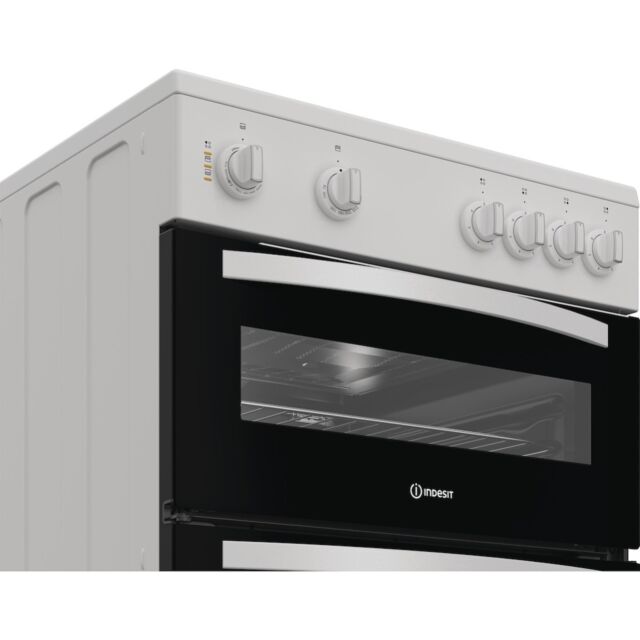 Indesit IDE6VMW Freestanding 60cm Electric Cooker - White