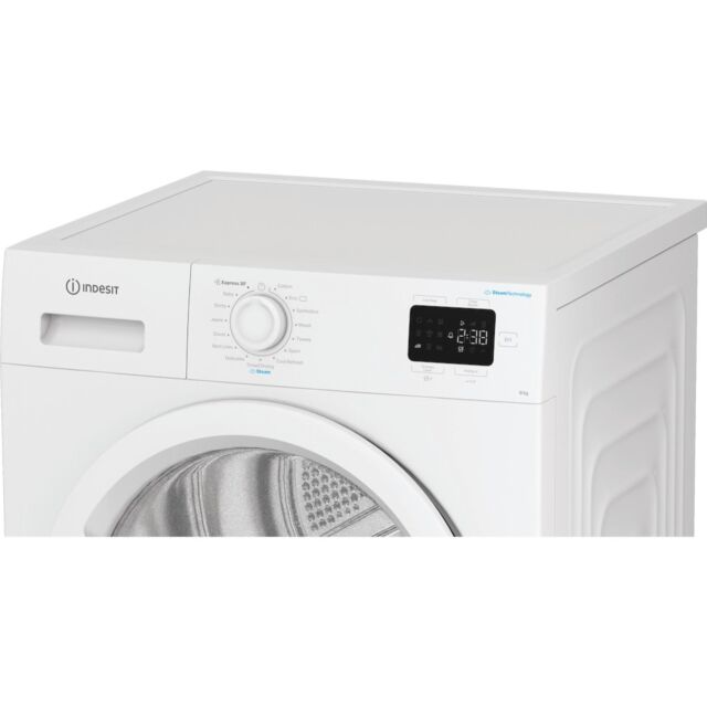 Indesit C YD 92D WW UK Freestanding 9kg Heat Pump Tumble Dryer