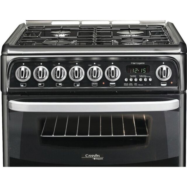 Hotpoint electric freestanding double cooker: 60cm