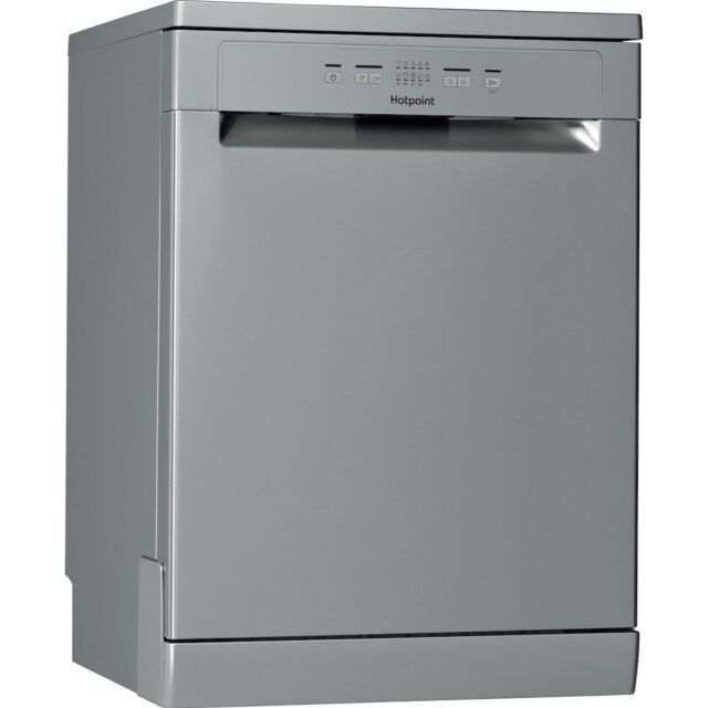 Hotpoint dishwasher: full size, inox