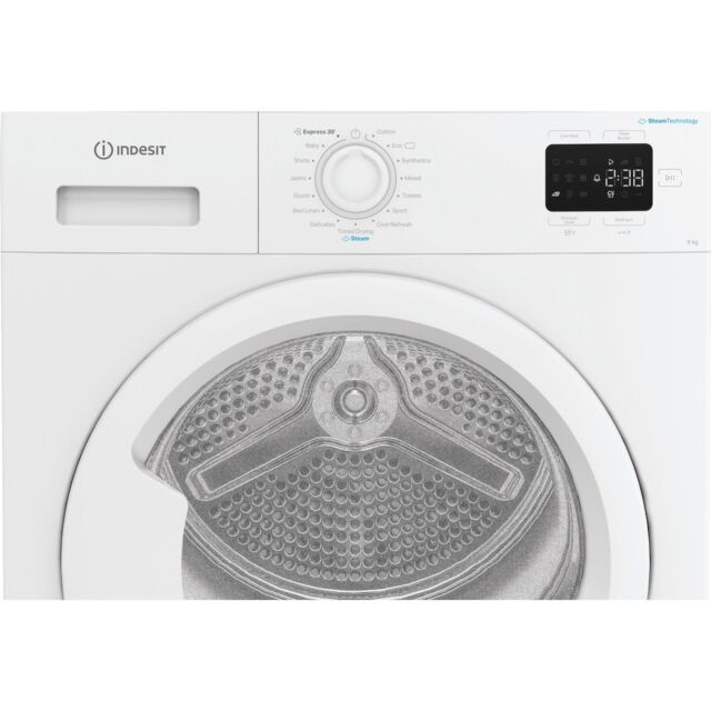 Indesit C YD 92D WW UK Freestanding 9kg Heat Pump Tumble Dryer