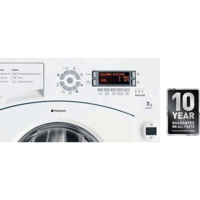 Hotpoint integrated washer dryer: 7kg