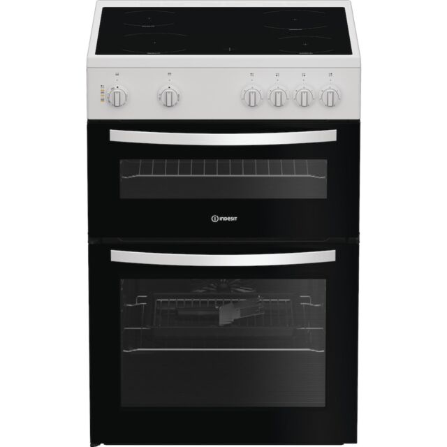 Indesit IDE6VMW Freestanding 60cm Electric Cooker - White