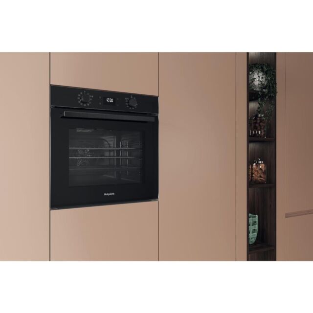 Hotpoint HO458HBUK Built-In Single Oven - Black