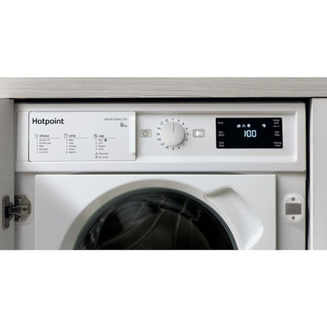 Hotpoint BI WMHG 81484 UK Integrated Washing Machine