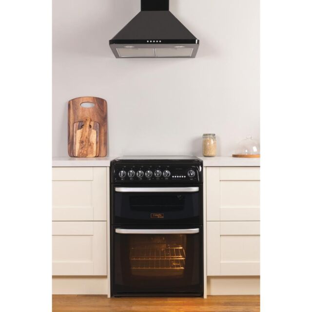 Hotpoint electric freestanding double cooker: 60cm