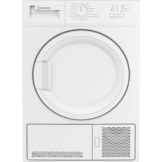 Indesit CYDC72WWGLUK 7kg Vented Tumble Dryer - White