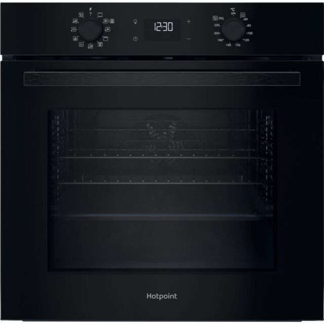 Hotpoint HO458HBUK Built-In Single Oven - Black