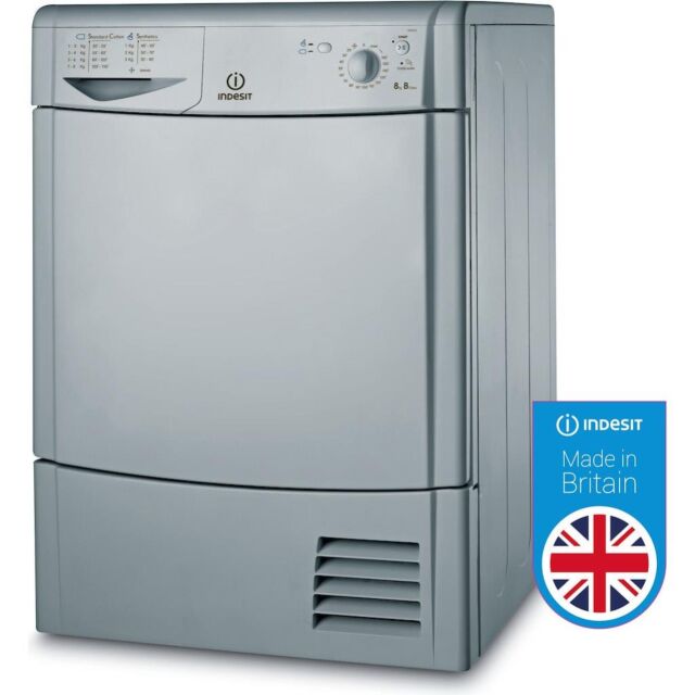 Indesit Condenser tumble dryer: freestanding, 8kg