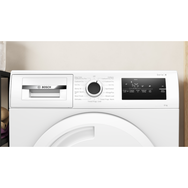 Bosch WTN83202GB, Condenser tumble dryer