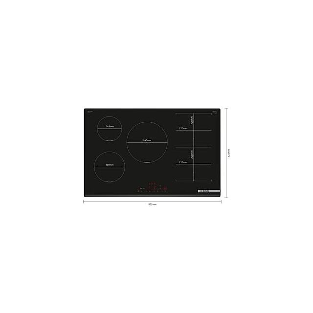 Bosch PXV831HC1E, Induction hob