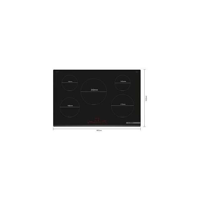 Bosch PIV831HB1E, Induction hob