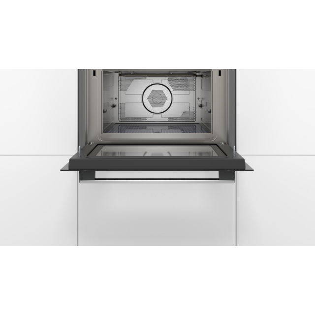Bosch CMA585GS0B, Built-in microwave oven with hot air