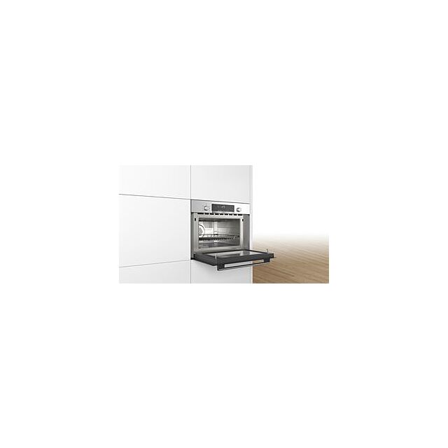 Bosch CMA585GS0B, Built-in microwave oven with hot air