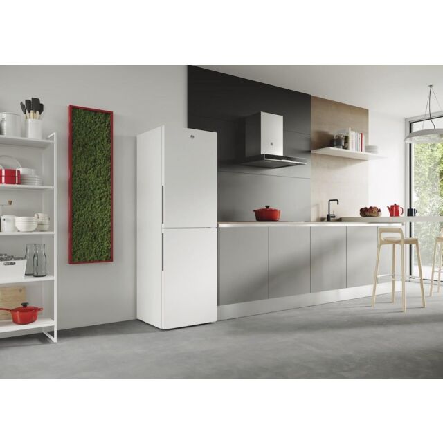 Hoover HVCT3L517FWKR Freestanding Fridge Freezer