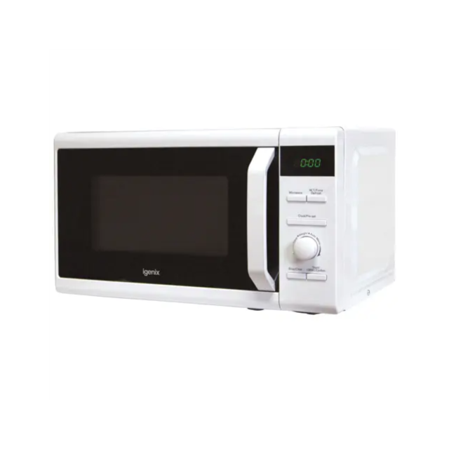 Igenix IG2096 20L 800W Digital Solo Microwave White