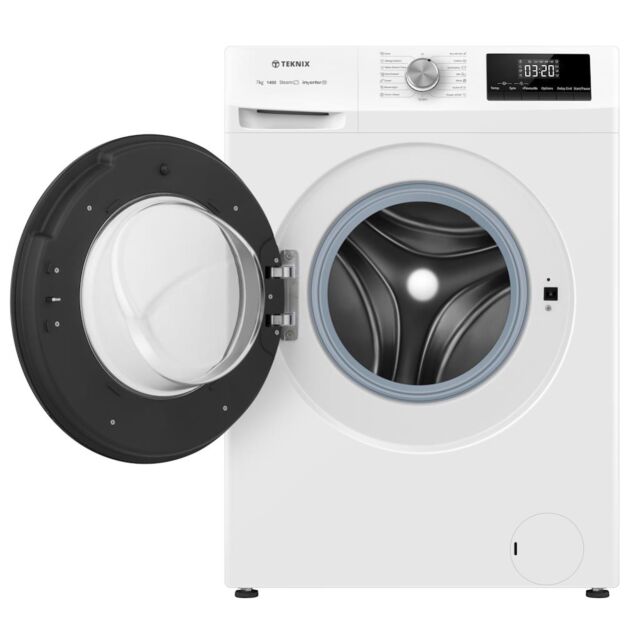 Teknix TK2W714HW 7kg Washing Machine with 1400rpm Spin - White