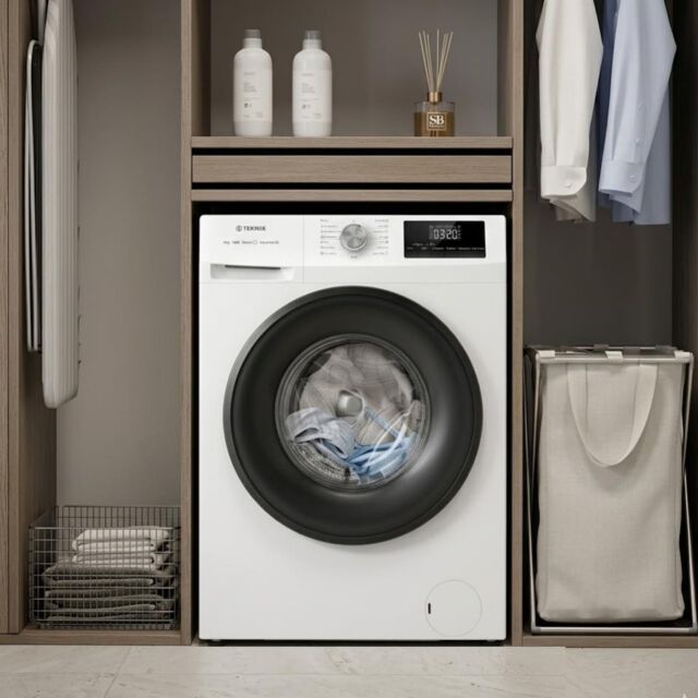 Teknix TK2W714HW 7kg Washing Machine with 1400rpm Spin - White