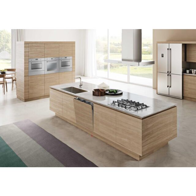 Smeg P261XGH 60cm Cucina Gas Hob, Stainless Steel