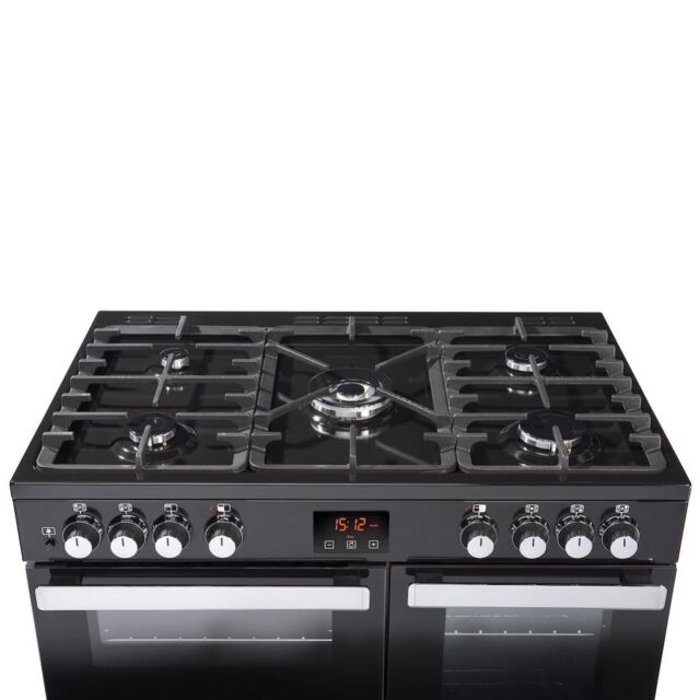Belling  Cookcentre 90DFT B 90cm Dual Fuel Range Cooker