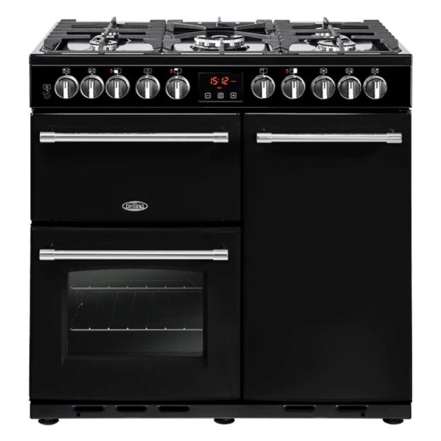 Belling  Farmhouse 90DFT Deluxe b 90cm Dual Fuel Range Cooker