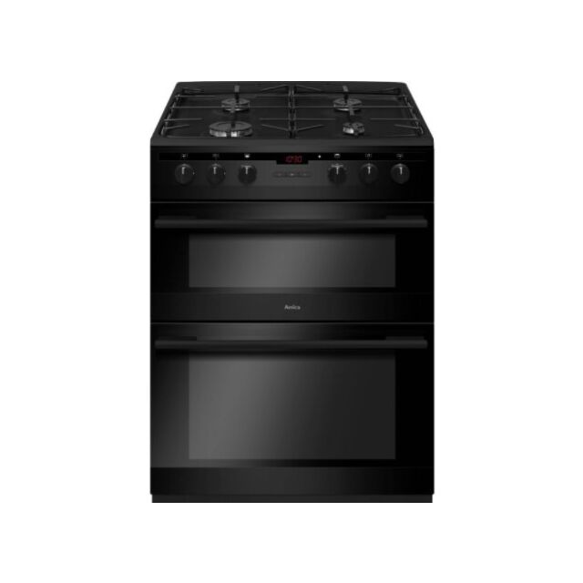 Amica AFG6450BL 60cm Freestanding Gas Double Oven with Gas Hob
