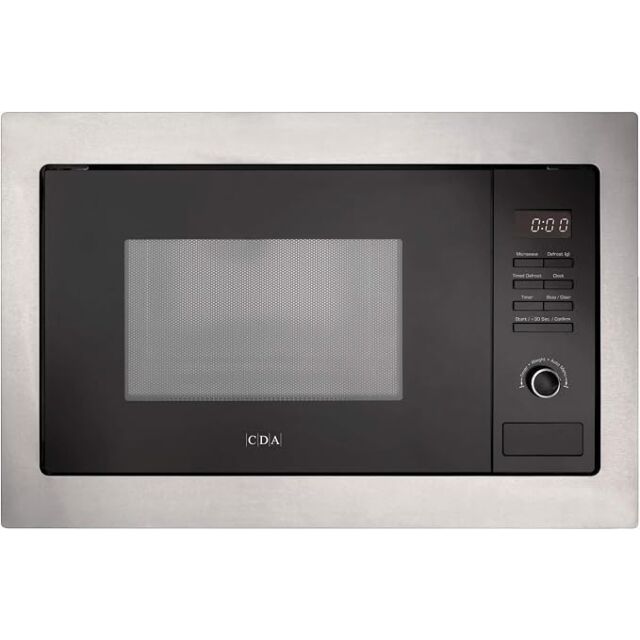 Cda Group Ltd VM131SS Cda Built In Microwave 39Cm H 2 Years Warranty