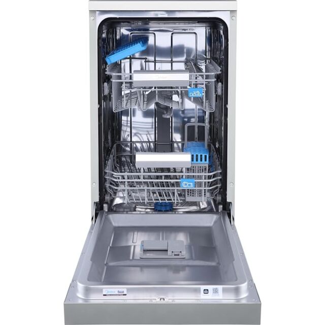 Midea MDWEF1034CS Midea 45Cm 9Plc Dishwasher Silver 5 Years Warranty
