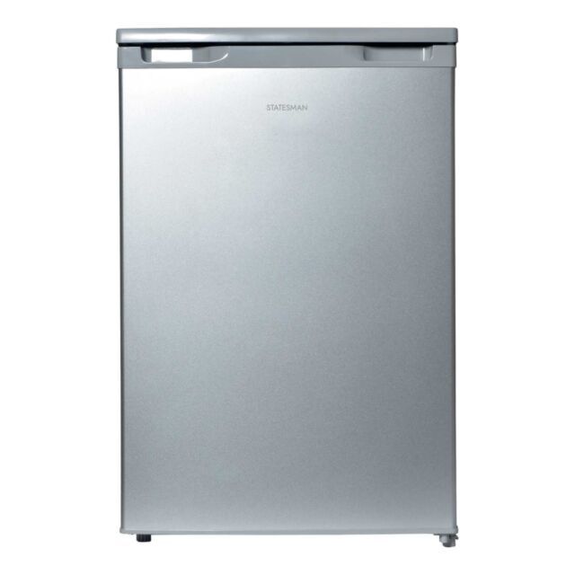 Statesman R155S 55CM UNDER COUNTER FRIDGE with 4x ICE BOX SILVER