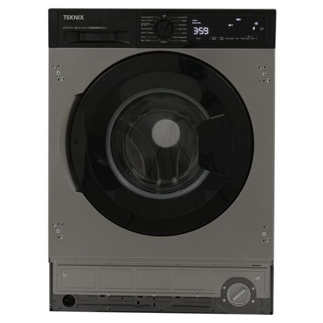 Teknix BITK2W1014X Teknix 10Kg 1400Spin Built In Washer 2 Years Warranty(Must Register)