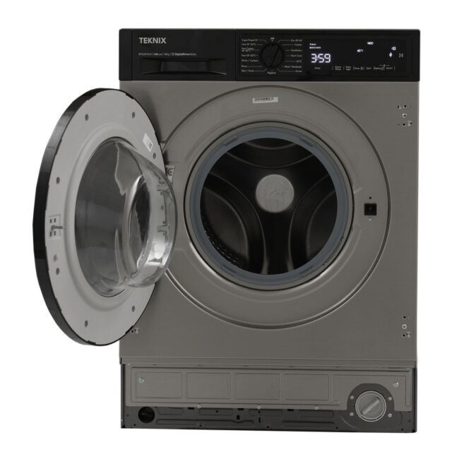 Teknix BITK2W1014X Teknix 10Kg 1400Spin Built In Washer 2 Years Warranty(Must Register)