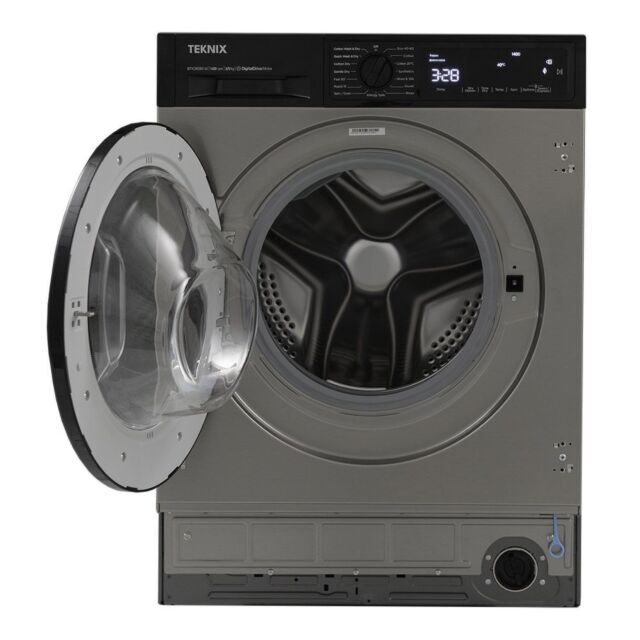 Teknix BITK2WD8514X Teknix 8Kg/5Kg 1400 Spin Built In Washer Dryer 2 Years Warranty (Must Register)