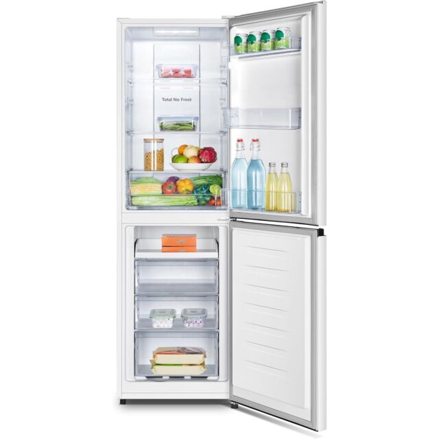 Teknix FFPH1825PW Teknix 183Cm H 55Cm W No Frost Fridge Freezer 2 Years Warranty