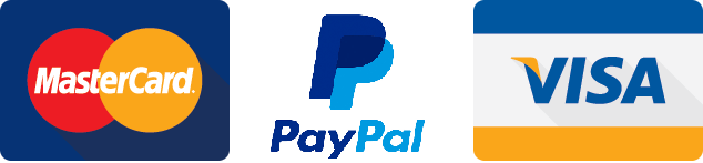 Master Card. Amex. Visa.